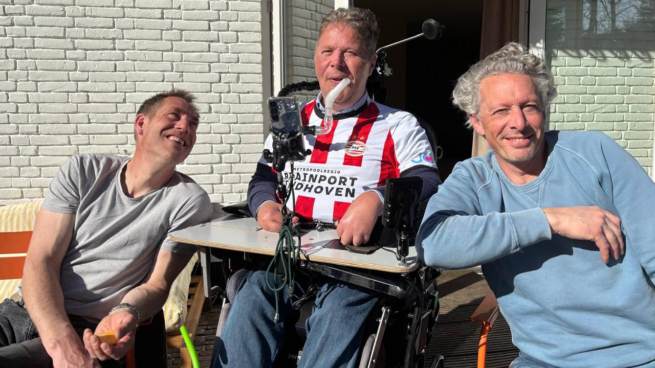Michiel maakt veel uitjes met vrienden en familie (foto: privéarchief Michiel).