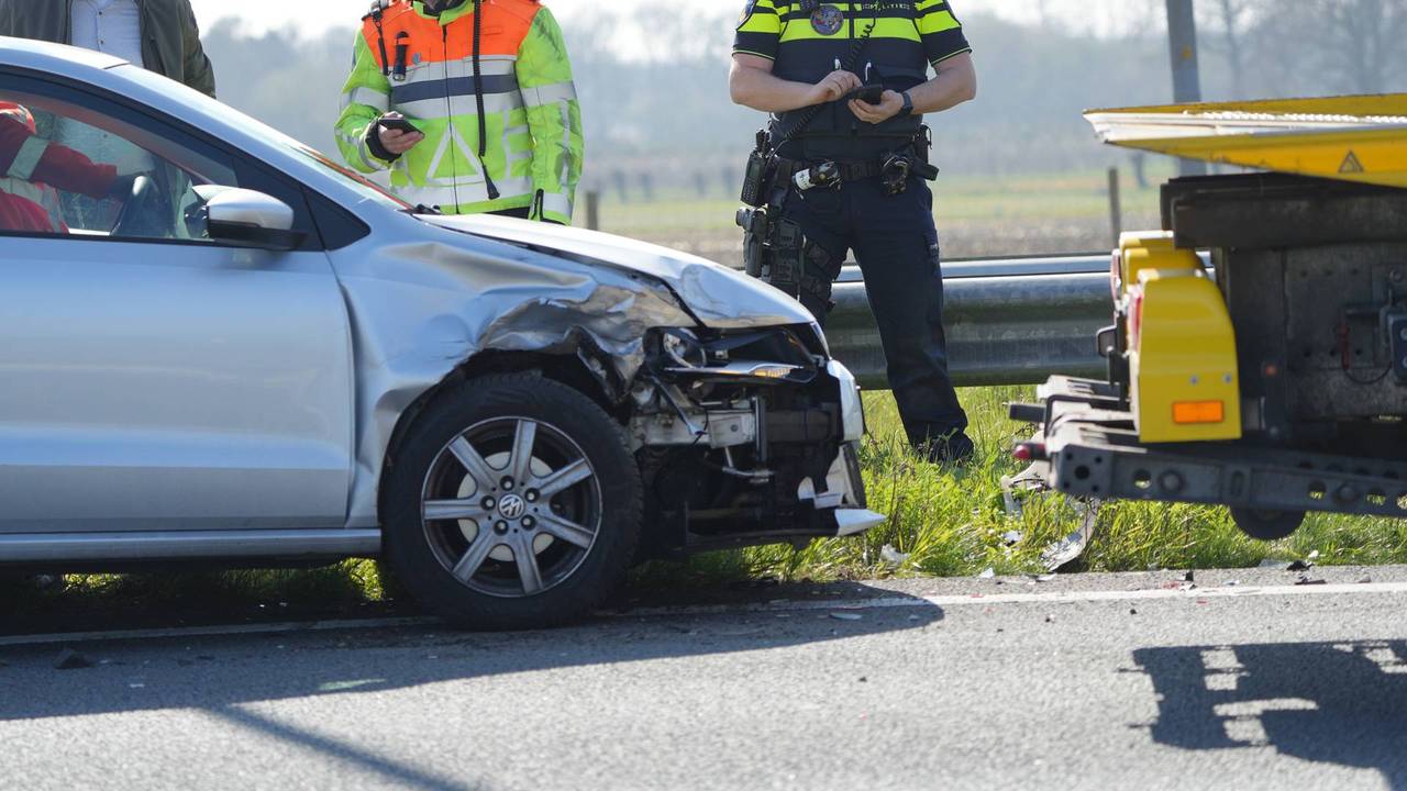 Ongeluk A58 (foto: Jeroen Stuve/Persbureau Heitink).