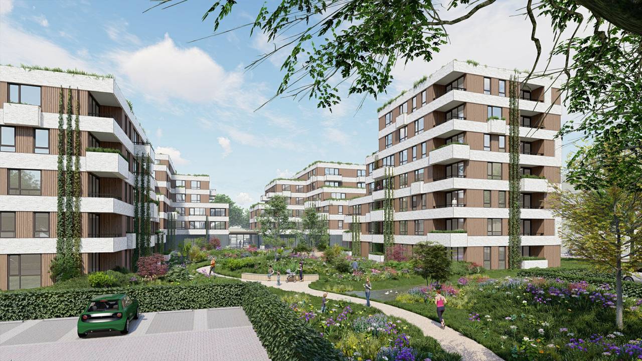 Het nieuwbouwproject in Veldhoven (afbeelding: BPD).
