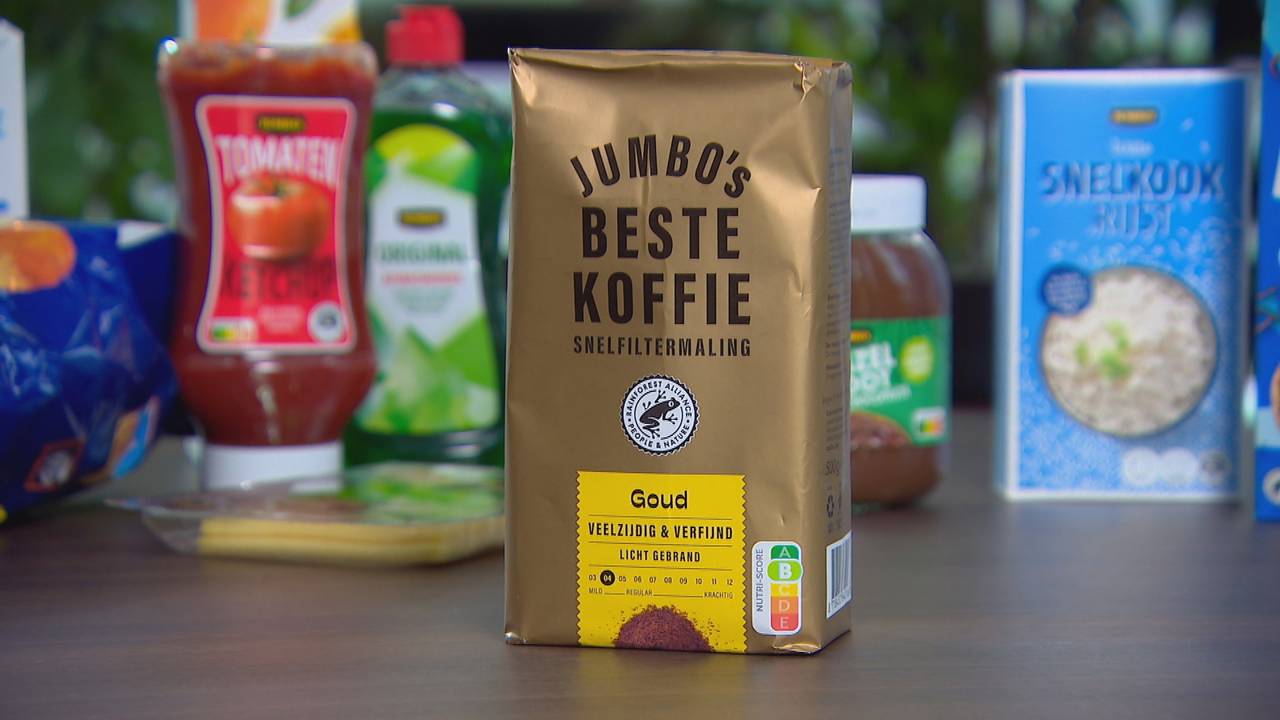 Jumbo filterkoffie (foto: Omroep Brabant).