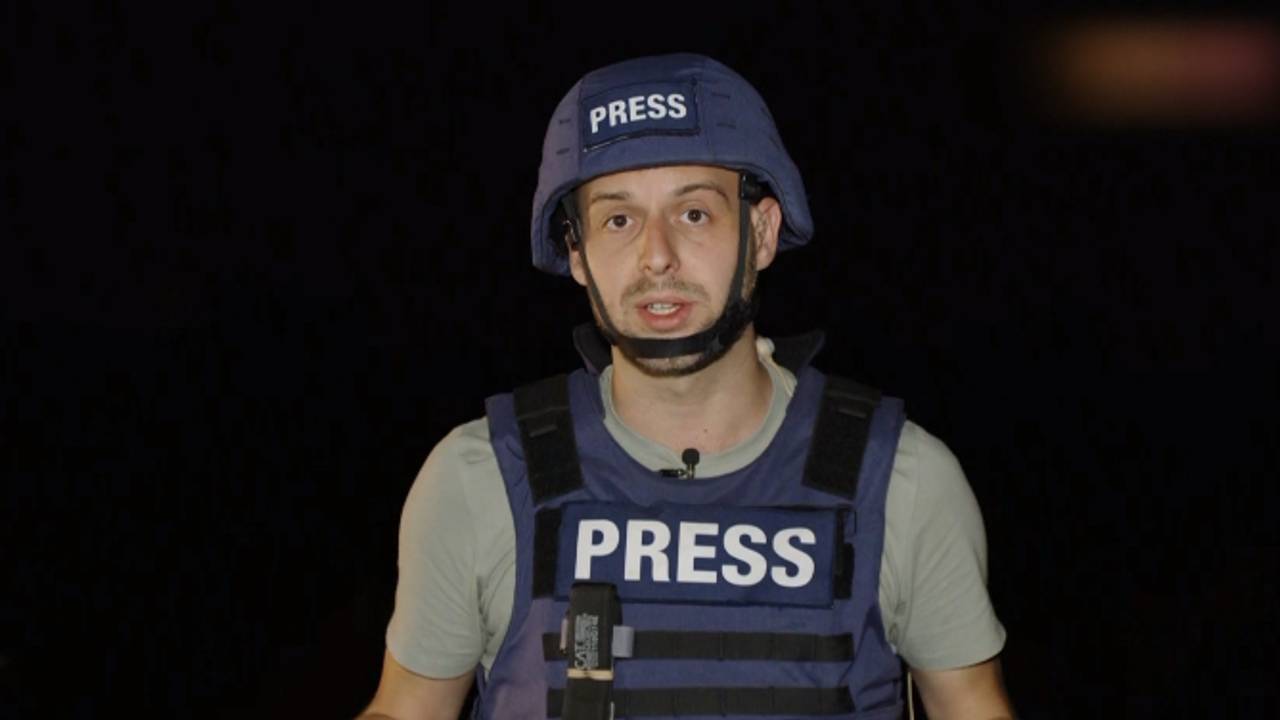 Pepijn Nagtzaam doet verslag van het conflict tussen Israël van Hamas.