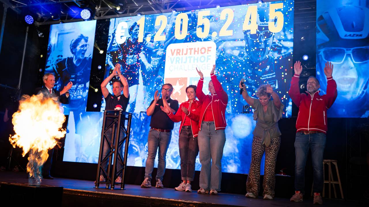 Dit jaar werd ruim 1,2 miljoen euro opgehaald (foto: Vrijthof-Vrijthof Challenge).