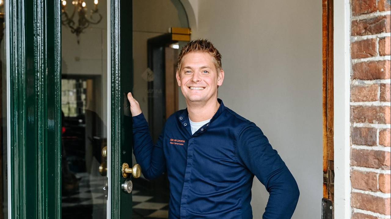Culinair directeur Niek van Lieverloo van kasteel Maurick, kasteel Dussen en kasteel Bijstervelt (foto: privécollectie)