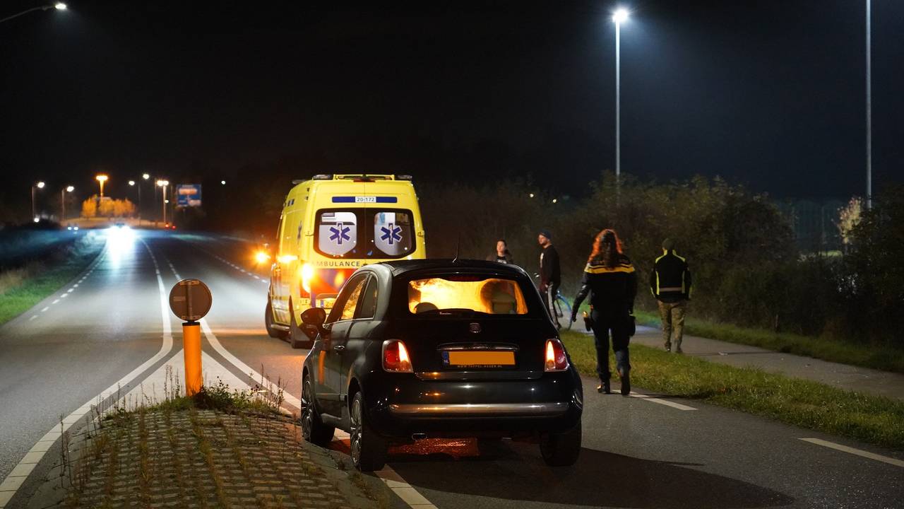 Het ongeluk gebeurde op de Tuinbouwweg in Made (foto: Jeroen Stuve/SQ Vision).