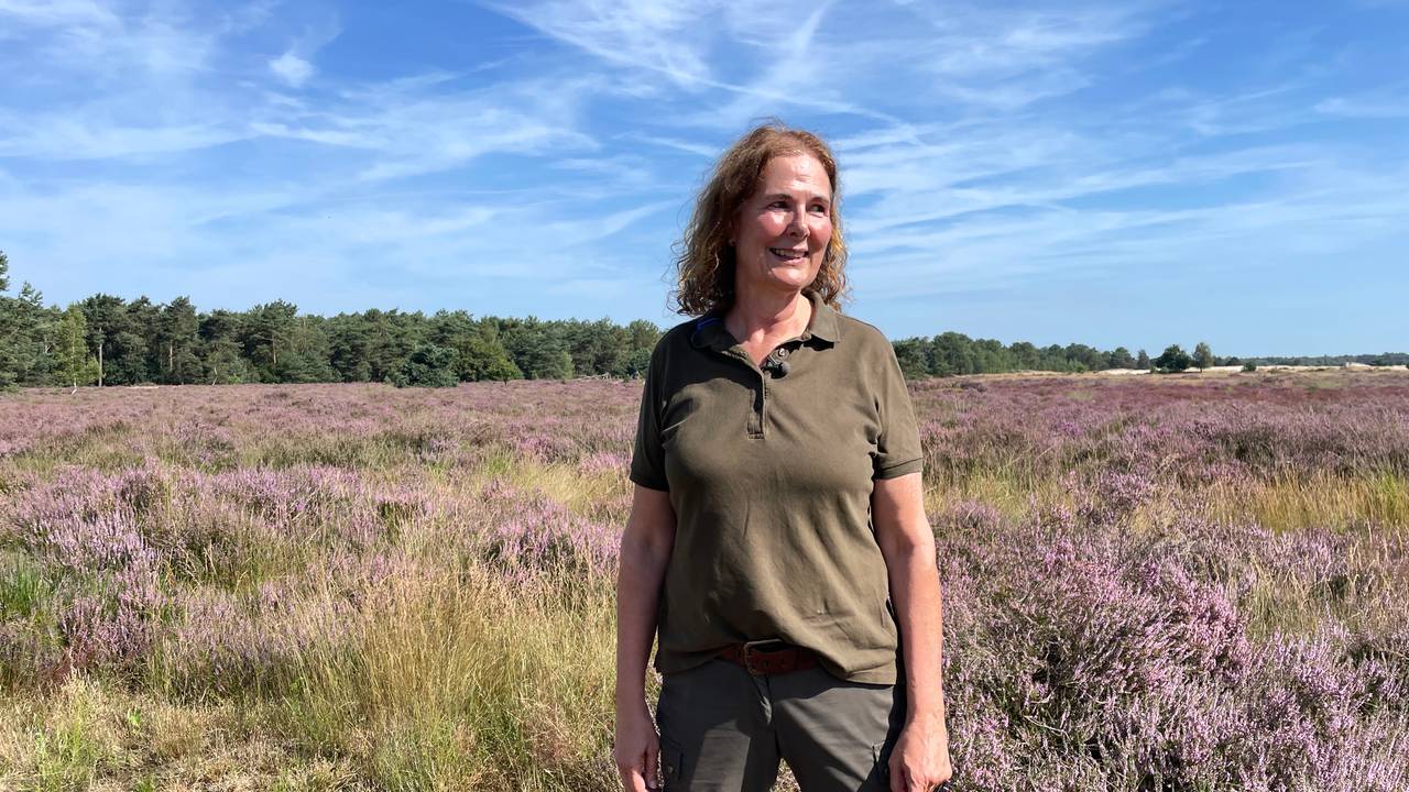 Irma tussen de wonderen der natuur! (foto: Raymond Merkx).