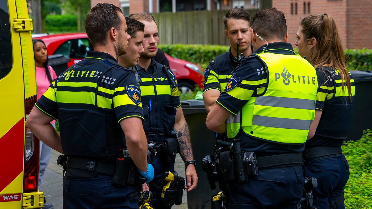 Mogelijke steekpartij in Oss (foto: SQ Vision).