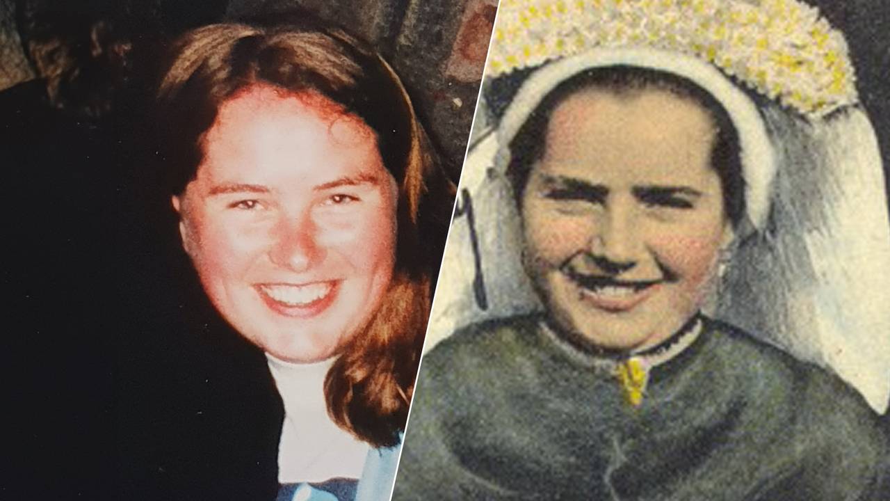 Mariska (links) met haar lookalike Marie van der Steen (beeld: Mariska van Leeuwen/ BHIC).