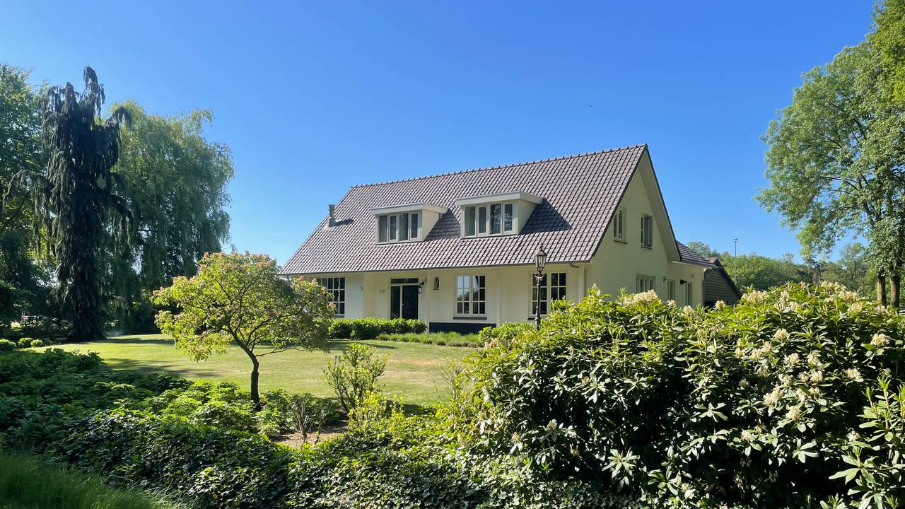 Het huis waar de overval was (foto: Raymond Merkx).