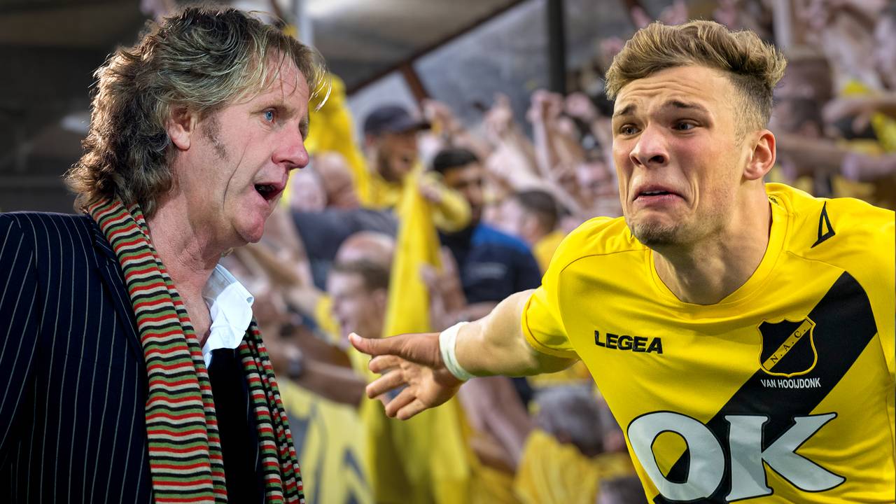 John Linford en Sydney van Hooijdonk.