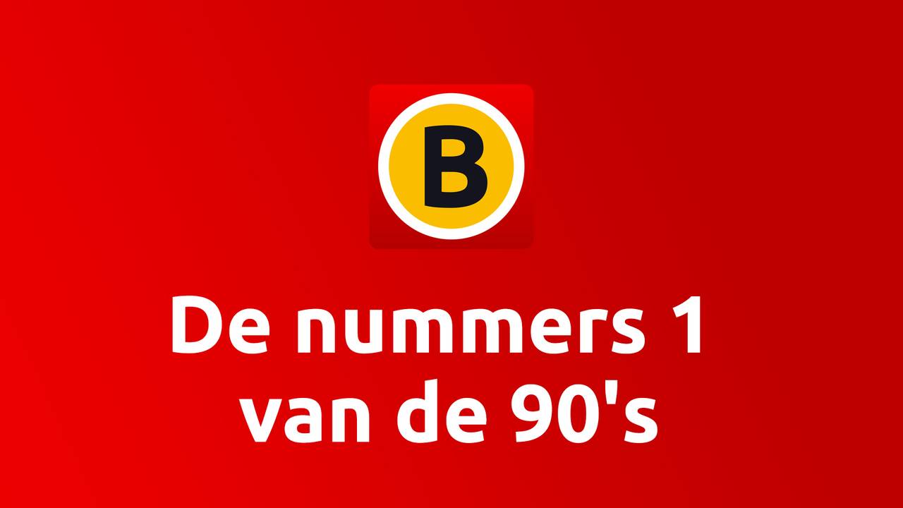 De nummers 1 van de 90's