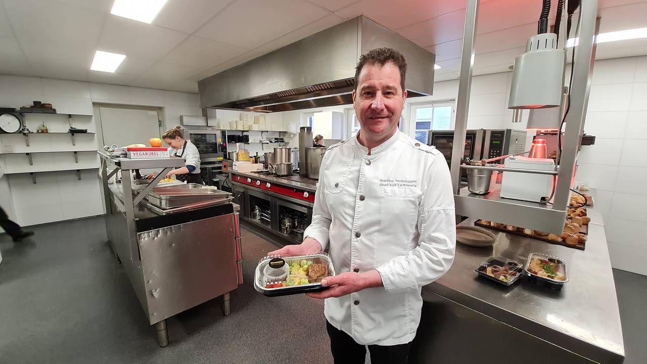 Martino Verbruggen, chef-kok van restaurant La Fleurie