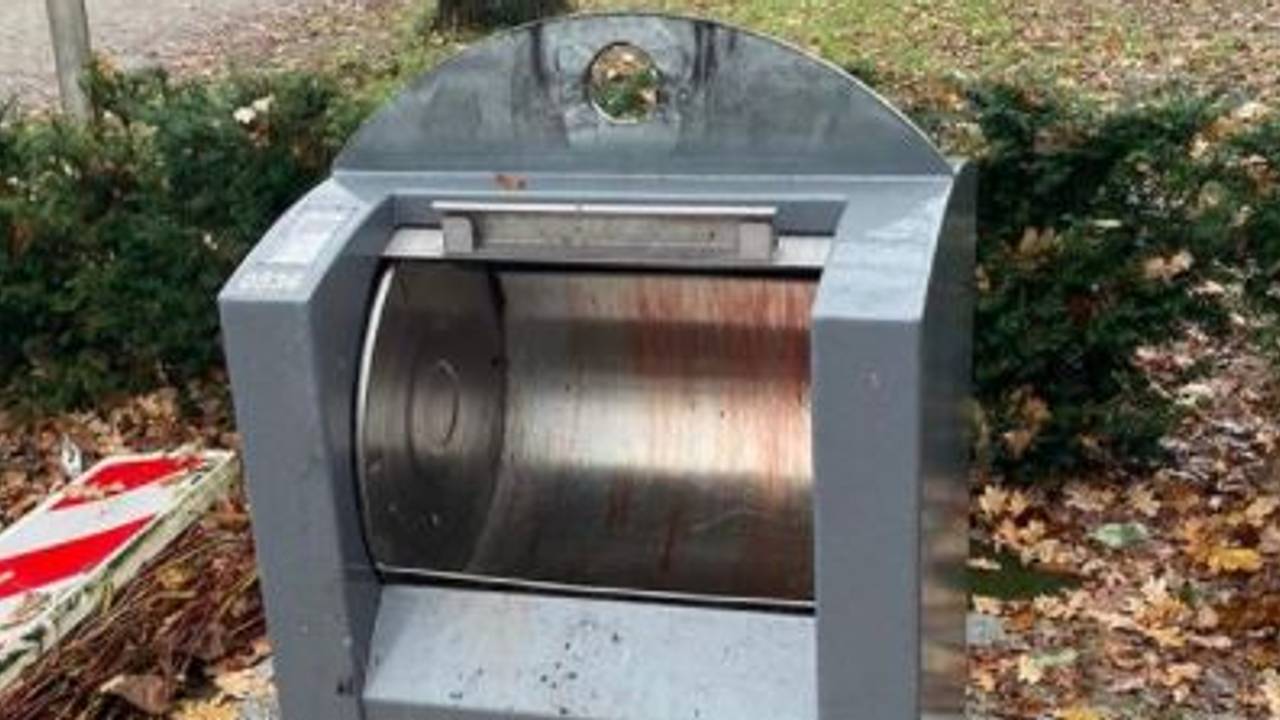 De container in Breda (foto: Handhaving Breda).