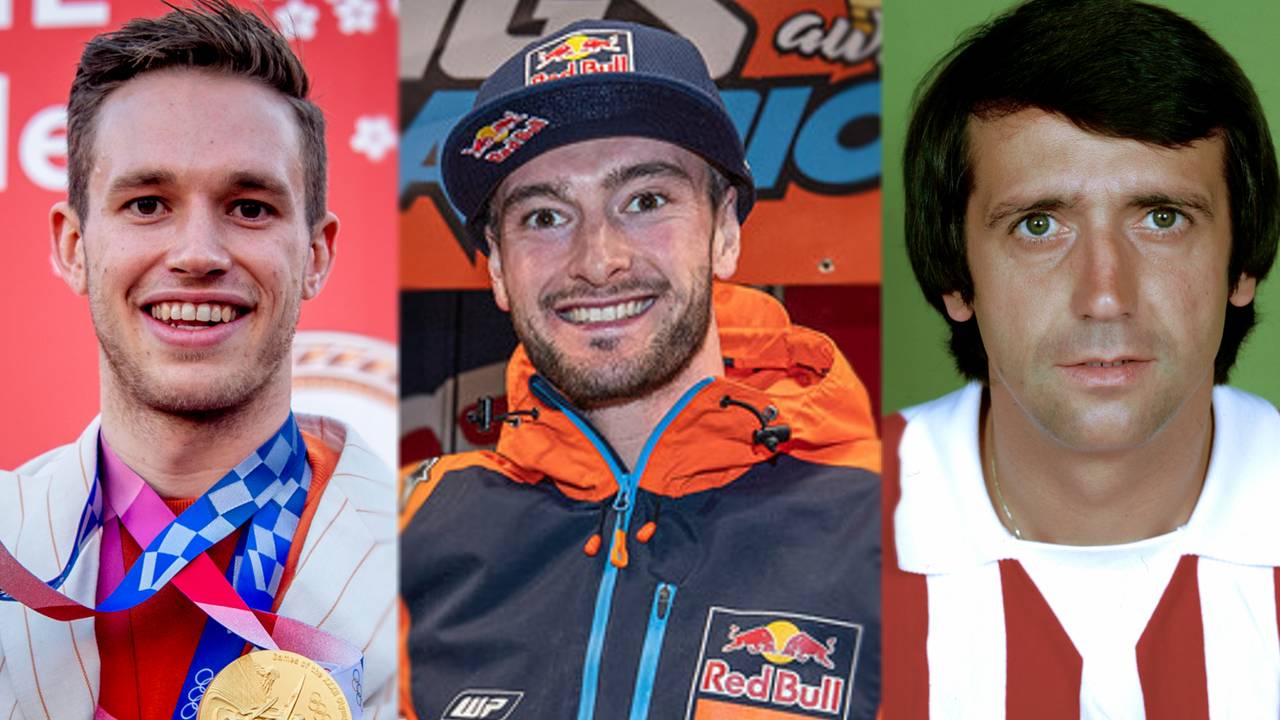 Hoofdrolspelers in 2021: Harrie Lavreysen, Jeffrey Herlings en Willy van der Kuijlen