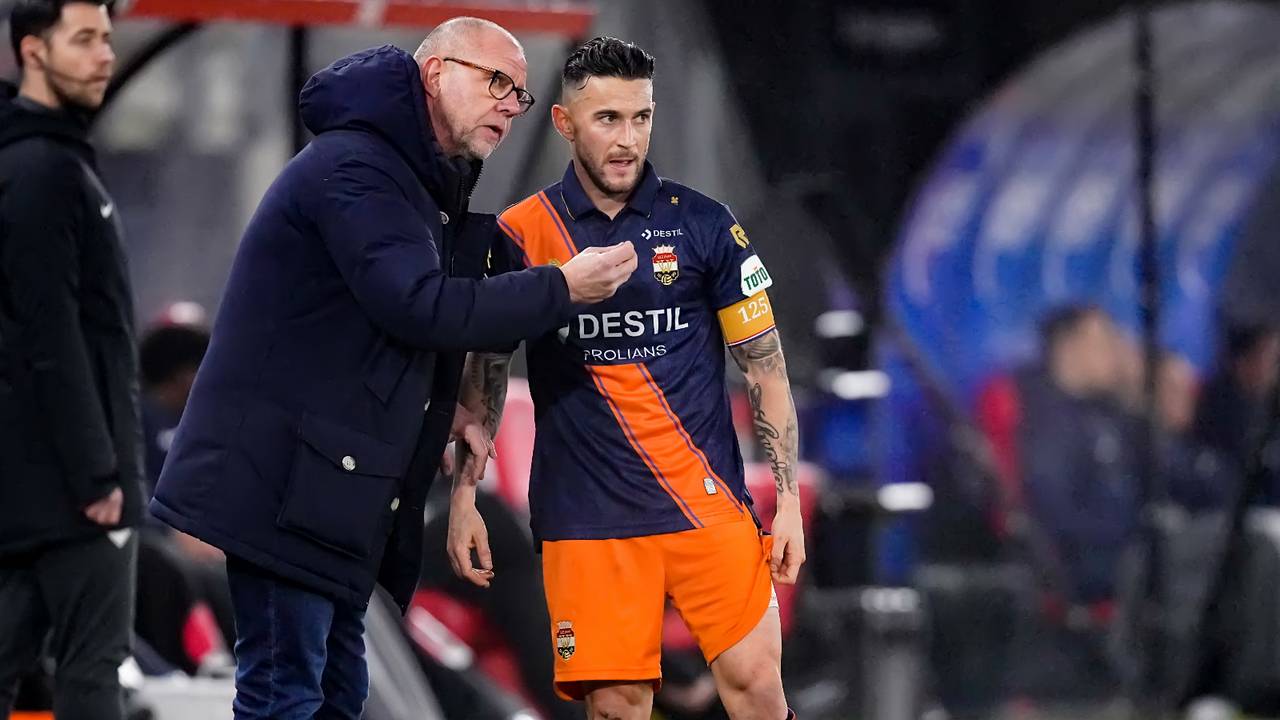 Pol Llonch was terug tegen AZ, maar is weer een twijfelgeval voor NEC (foto: Orange Pictures).