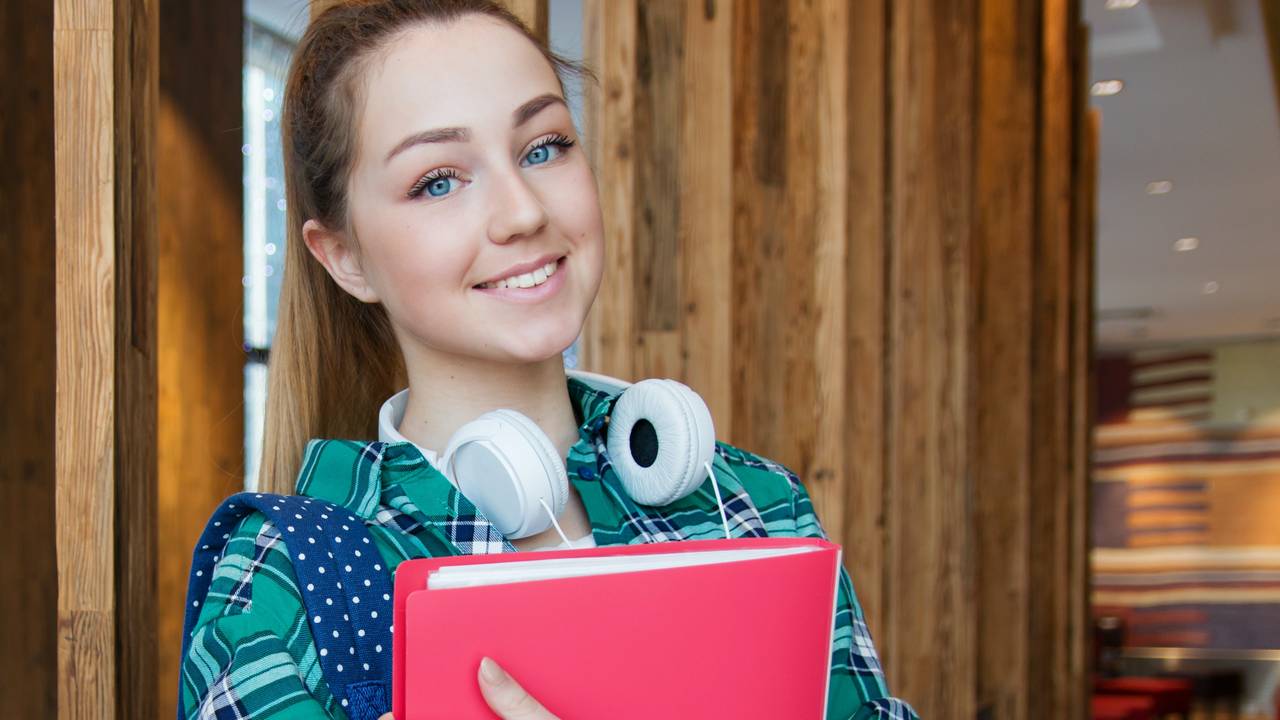 Archieffoto (niet de studente uit de tekst).