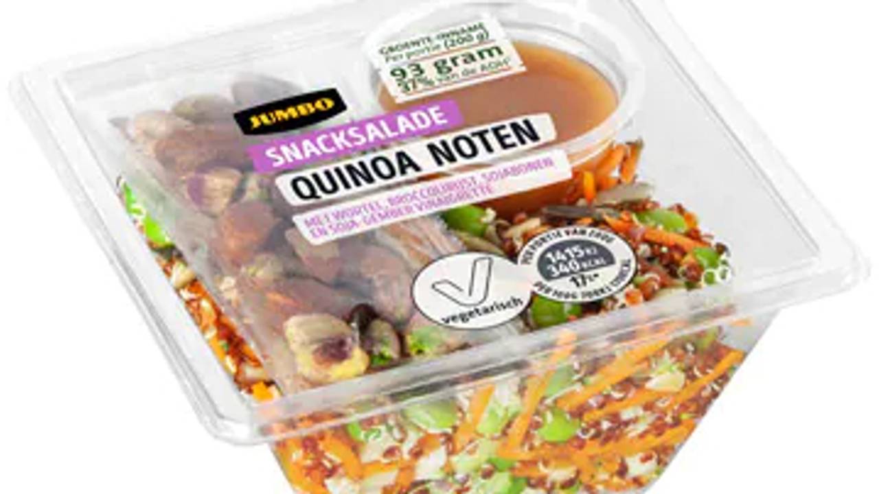 Deze salade wordt teruggeroepen. 