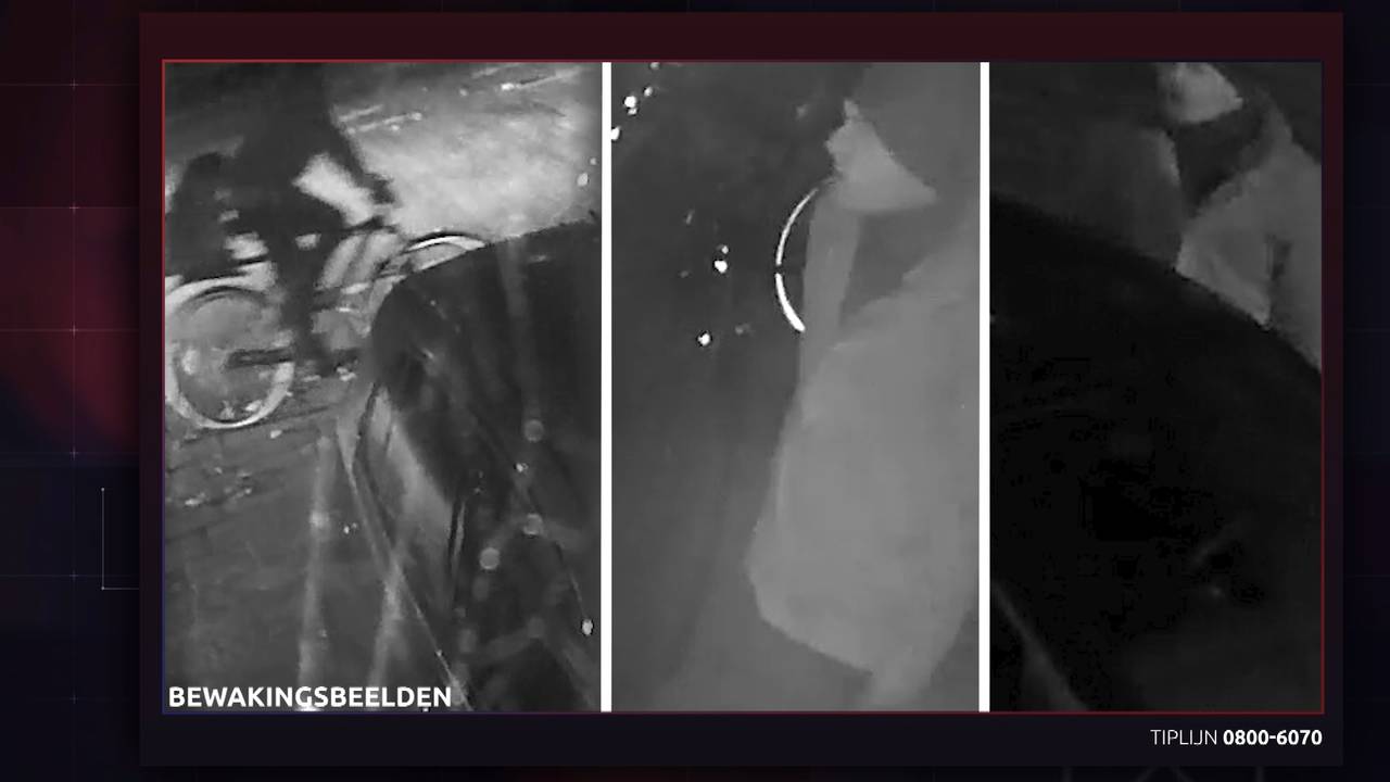 De politie zoekt een man die op drie plekken auto's heeft bekrast (beeld: Bureau Brabant).