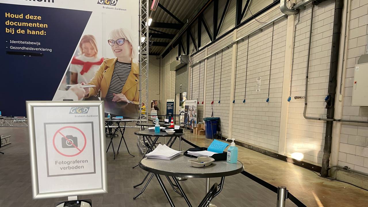 Geen drukte bij de GGD
