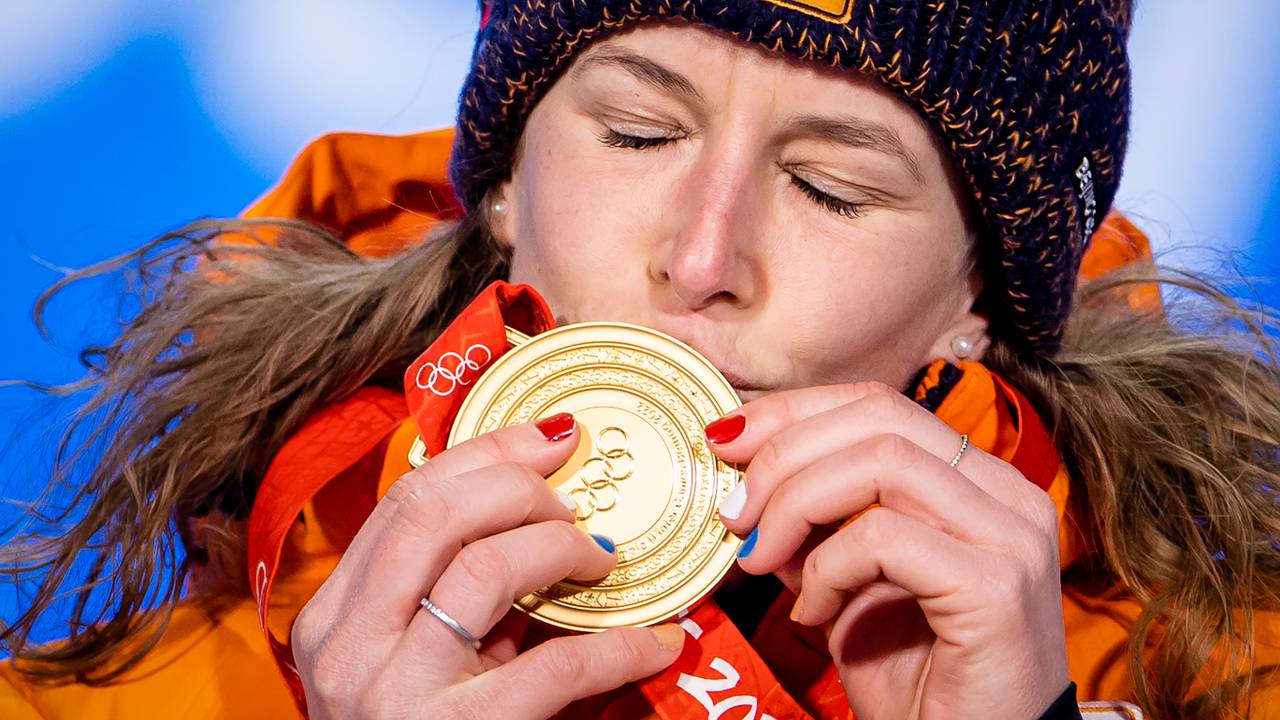 Ireen Wüst houdt van goud