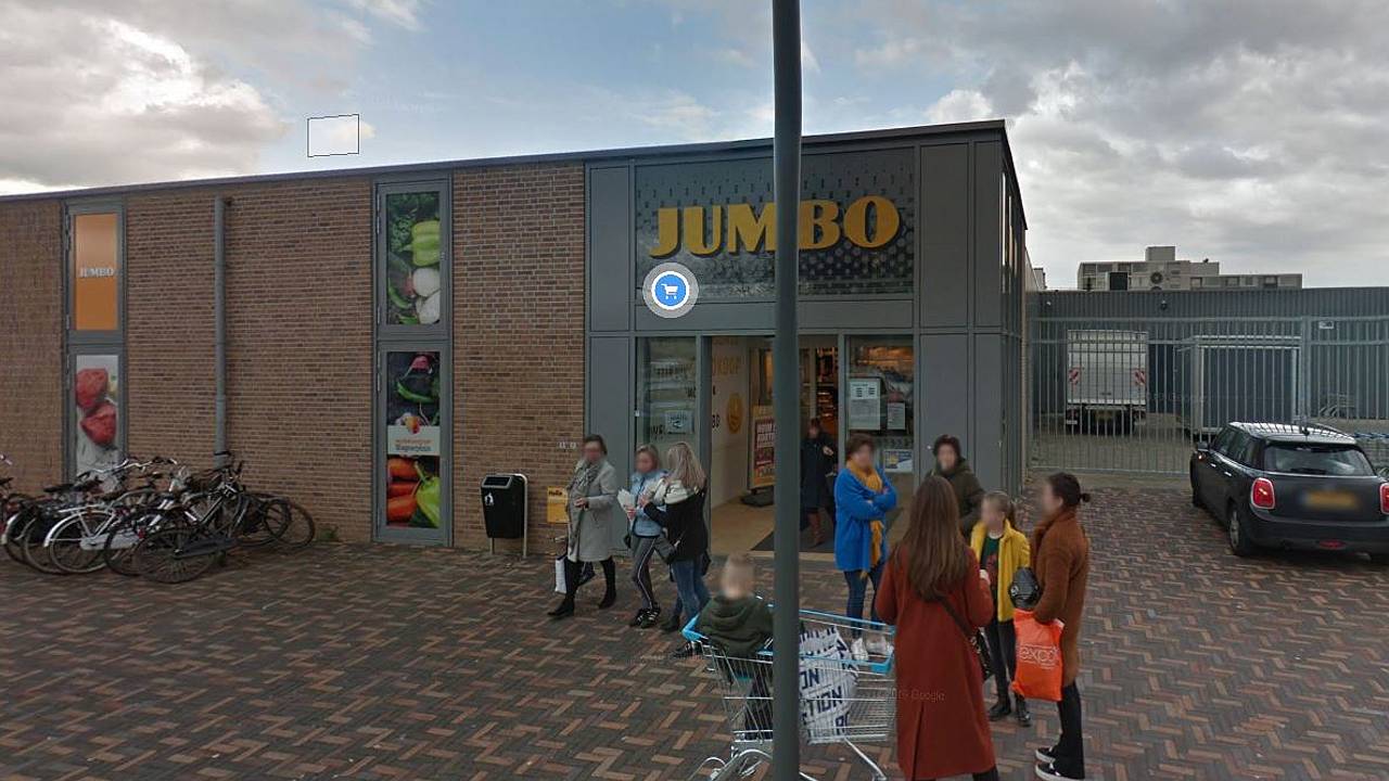 De Jumbo aan het Wagnerplein (foto: Google Streetview).