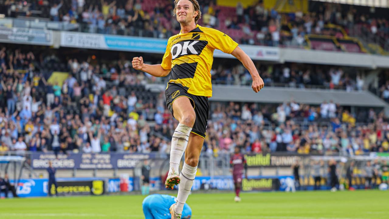 Ody Velanas scoorde voor NAC tegen FC Den Bosch (archieffoto: Orangepictures).