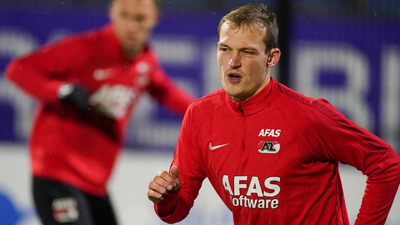 Thijs Oosting bij AZ (foto: Orange Pictures).