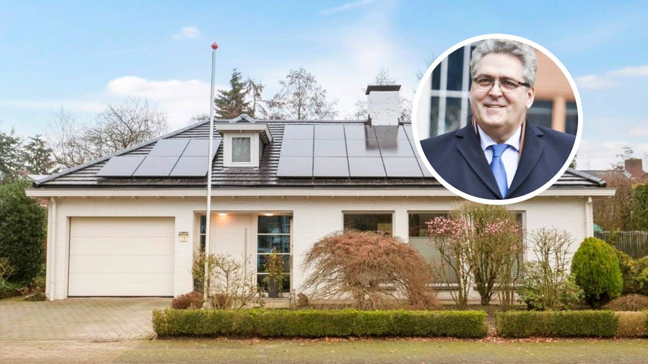 Henk Krol heeft zijn villa in Eindhoven te koop gezet. Foto: Funda/ANP.