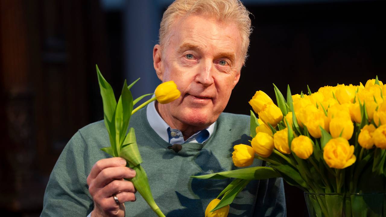 André van Duin is weer helemaal gelukkig (foto: ANP 2022/Evert Elzinga).