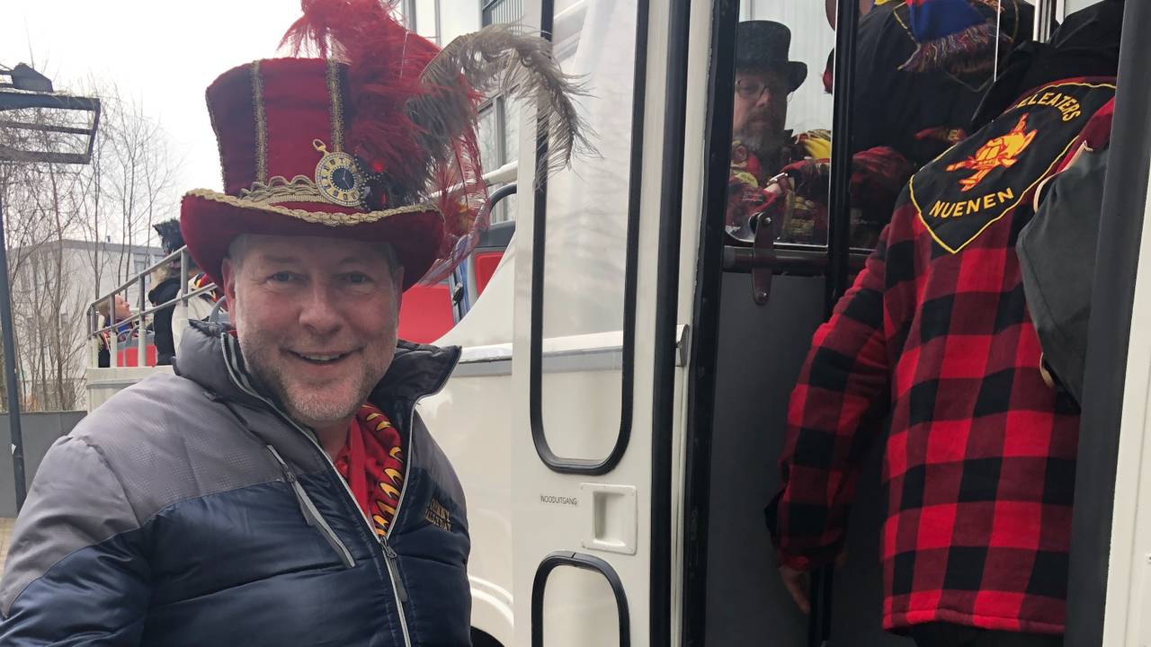 Eindhovense Marcel is prins voor één dag in Dwèrsklippelgat, Nuenen (Foto: de Klippeleaters )