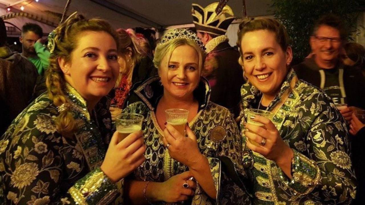 Prinses Anik in het midden (foto: SSC de Bonenpikkers).