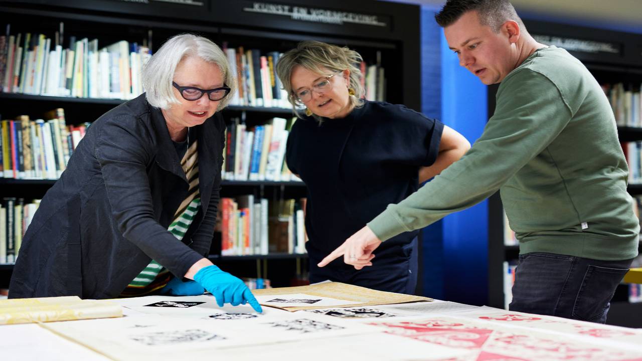 Kijkje bij het ontwerp (foto: Tommy de Lange).