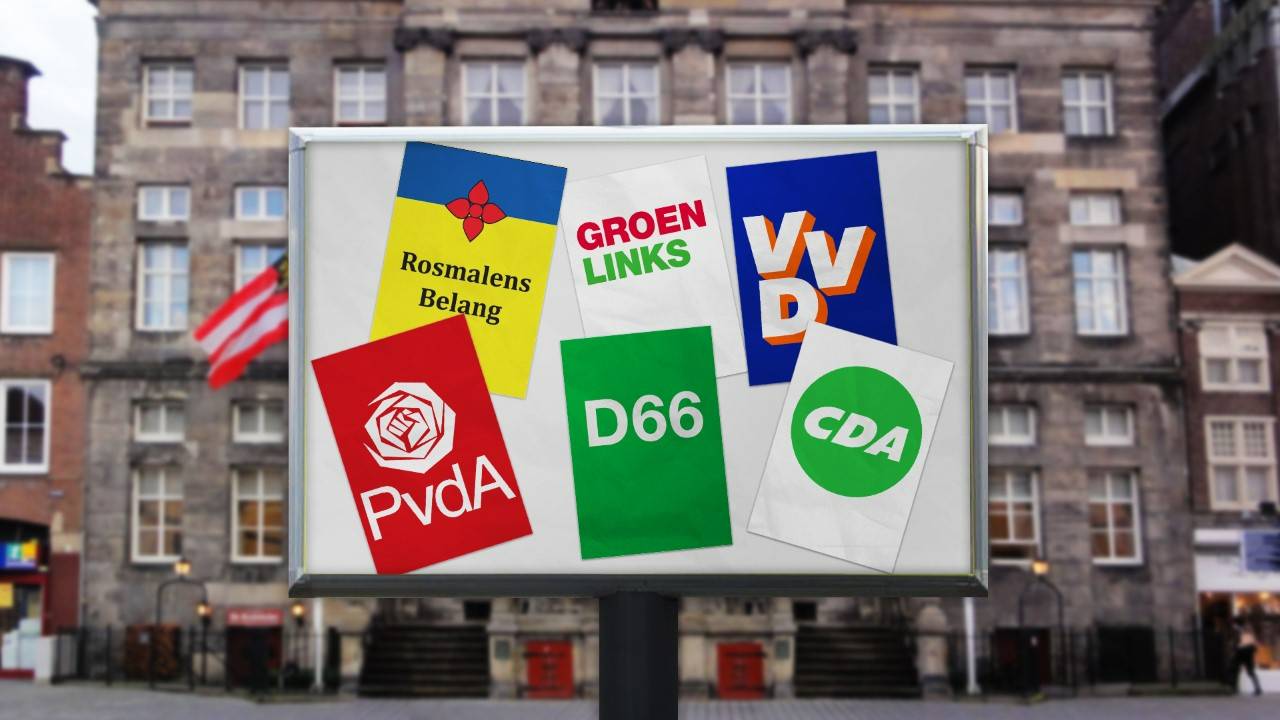De 6 partijen voor een coalitie in Den Bosch