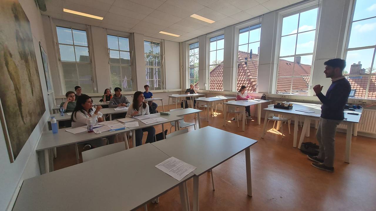 Leerlingen van het Luzac krijgen examentraining