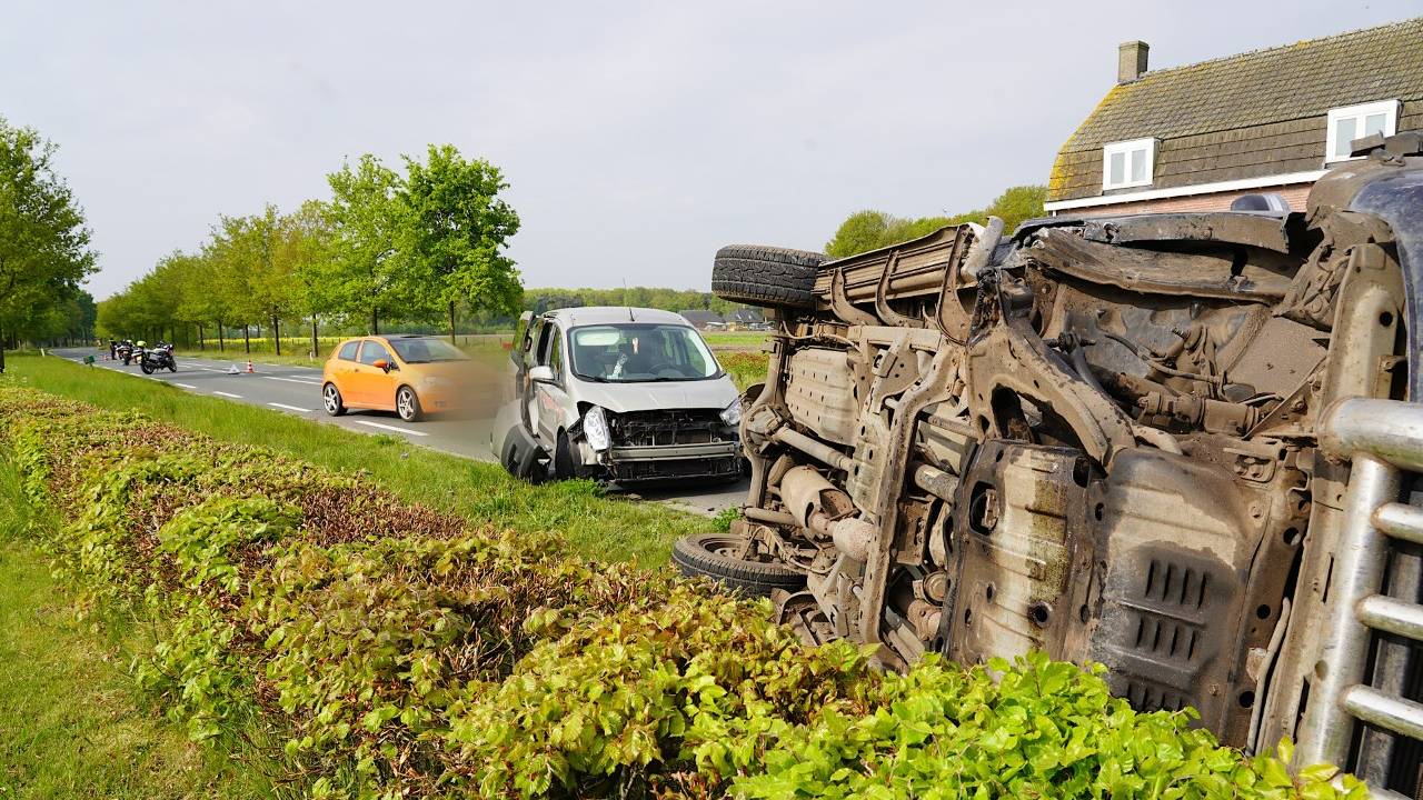 De ravage op de Boshoven in Alphen (foto: Jeroen Stuve/SQ Vision).