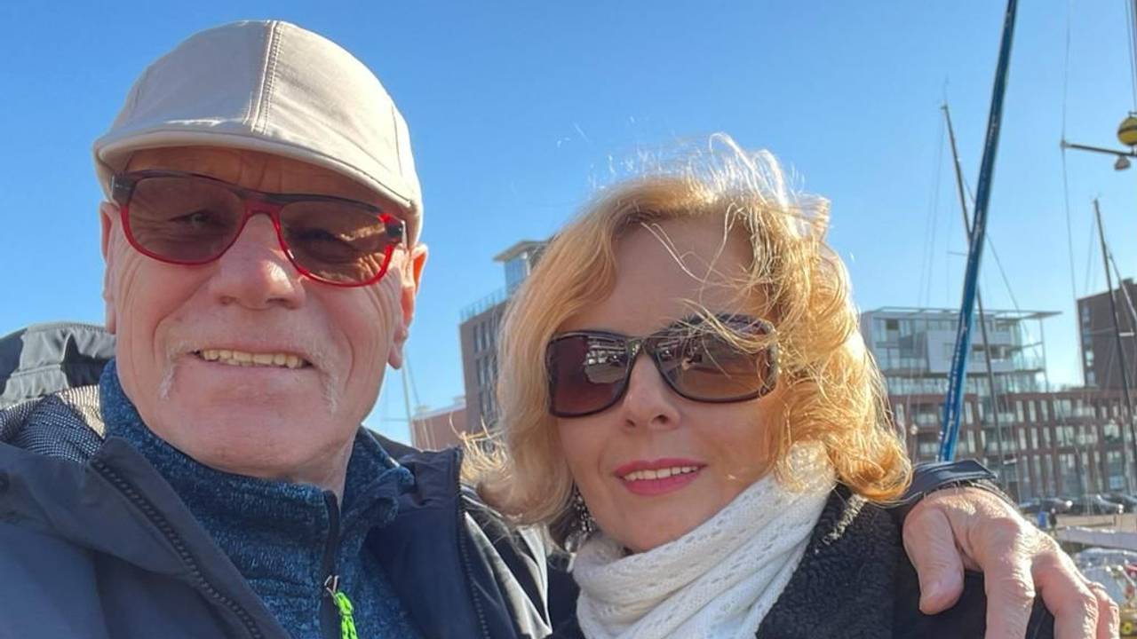 Dirk met zijn verloofde Viktorila