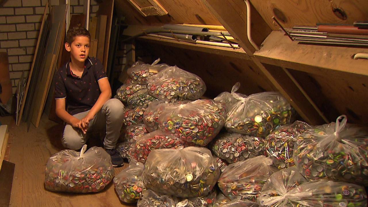 De imposante verzameling van Cas.