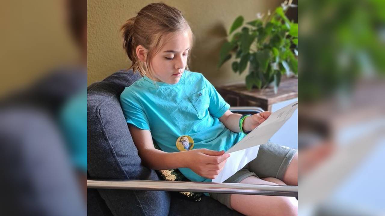 Storm is heel blij dat hij een reactie van de koning kreeg.