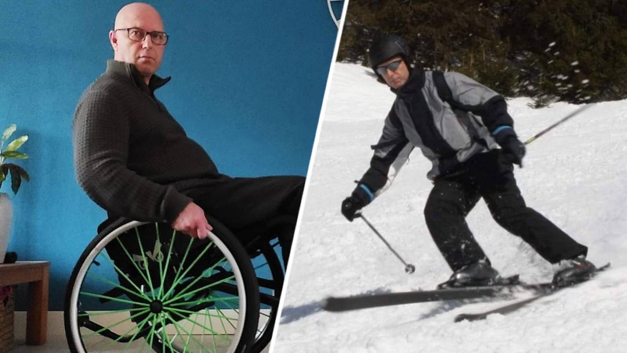 Het leven van Edwin Donders zat vol sport voordat hij Lyme kreeg (eigen foto's).