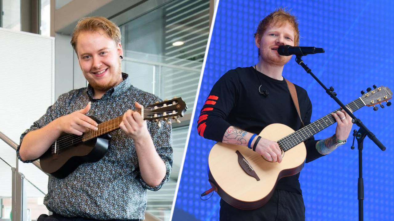 Sven zong donderdag eindelijk een duet met zijn idool (foto: ANP en Sven Haverkamp).