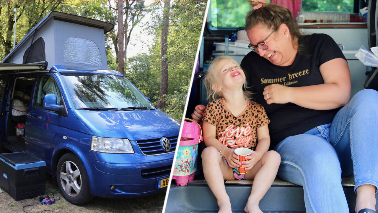 Mandy en Bo reizen door het land met hun busje en hopen later de grens over te gaan.