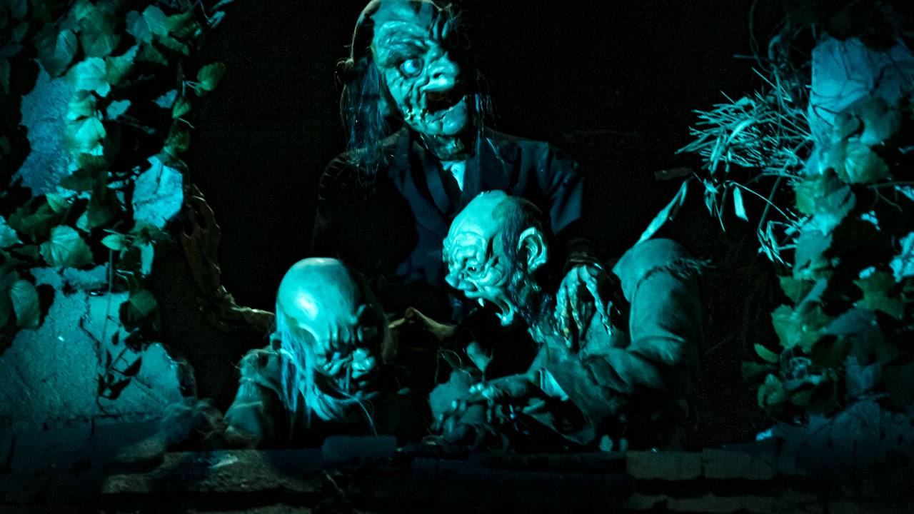 Nog één keer griezelen (foto: ANP / Rob Engelaar).