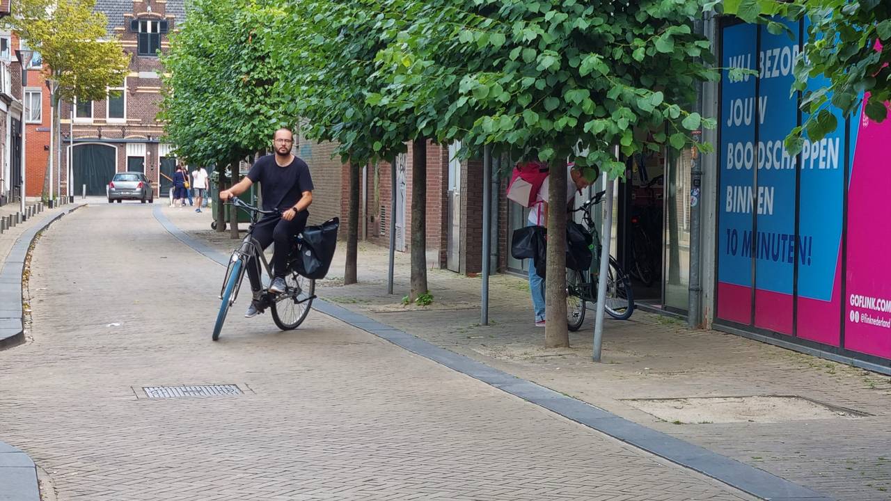 Het filiaal van Flink aan de Korte Tuinstraat in Tilburg (foto: Collin Beijk).