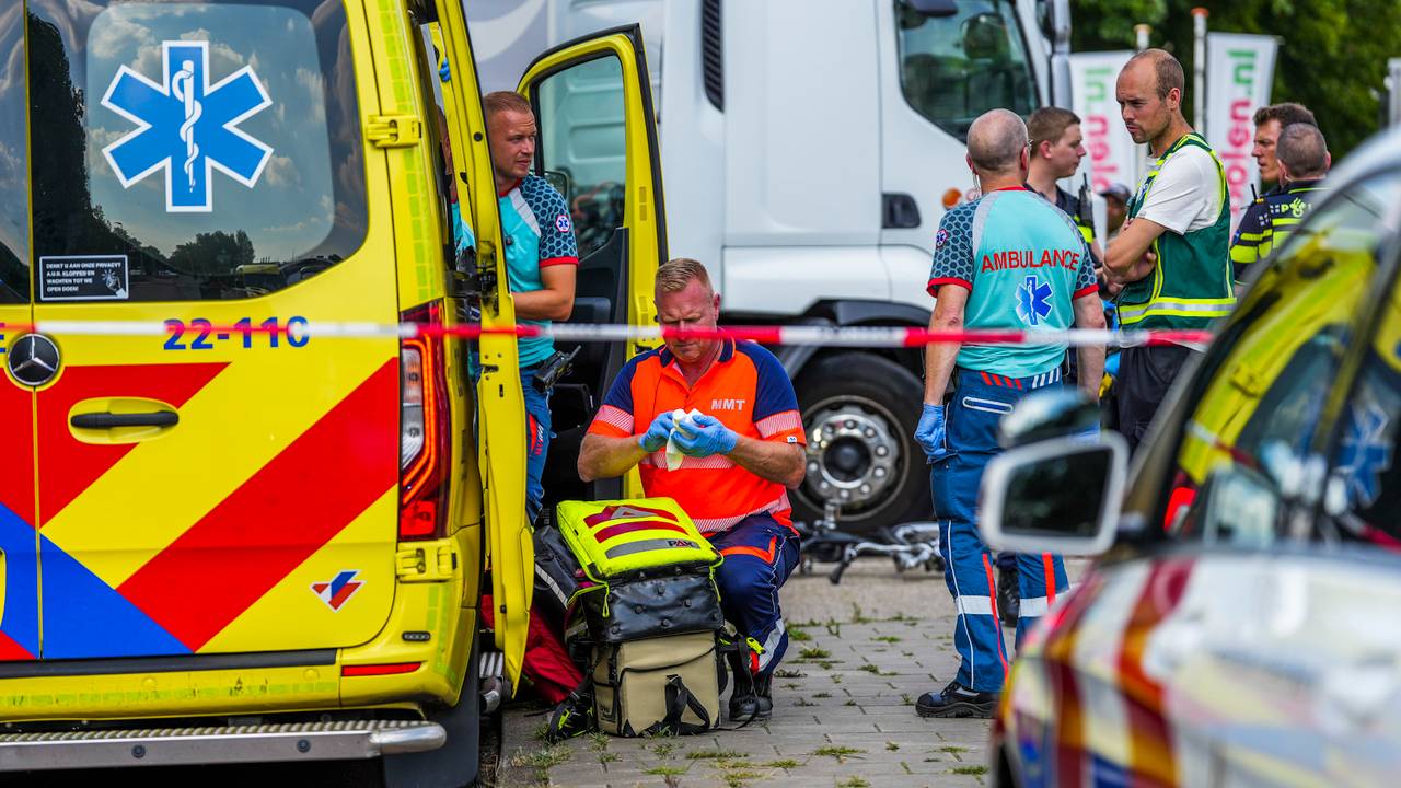 112 news: cycliste grièvement blessé • blessé dans un accident du travail