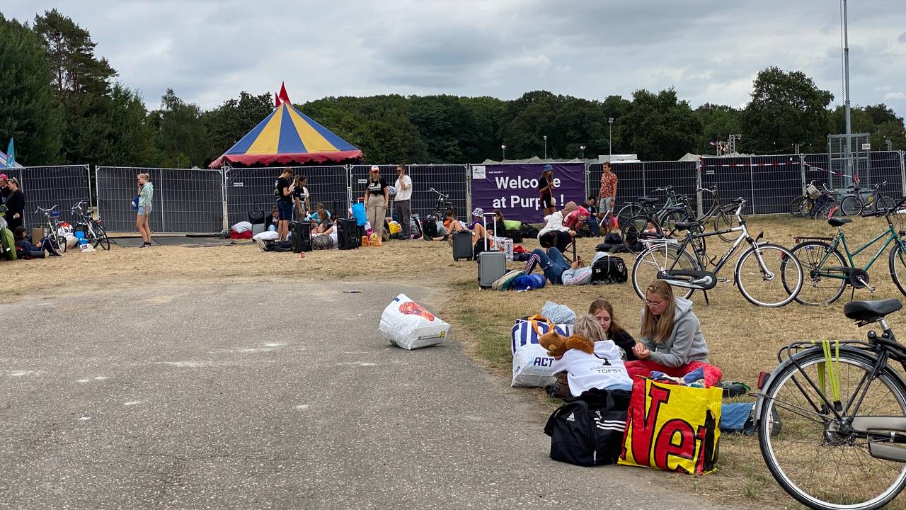 Het was een gezellige boel op de camping in Eindhoven (foto: Jan Peels).