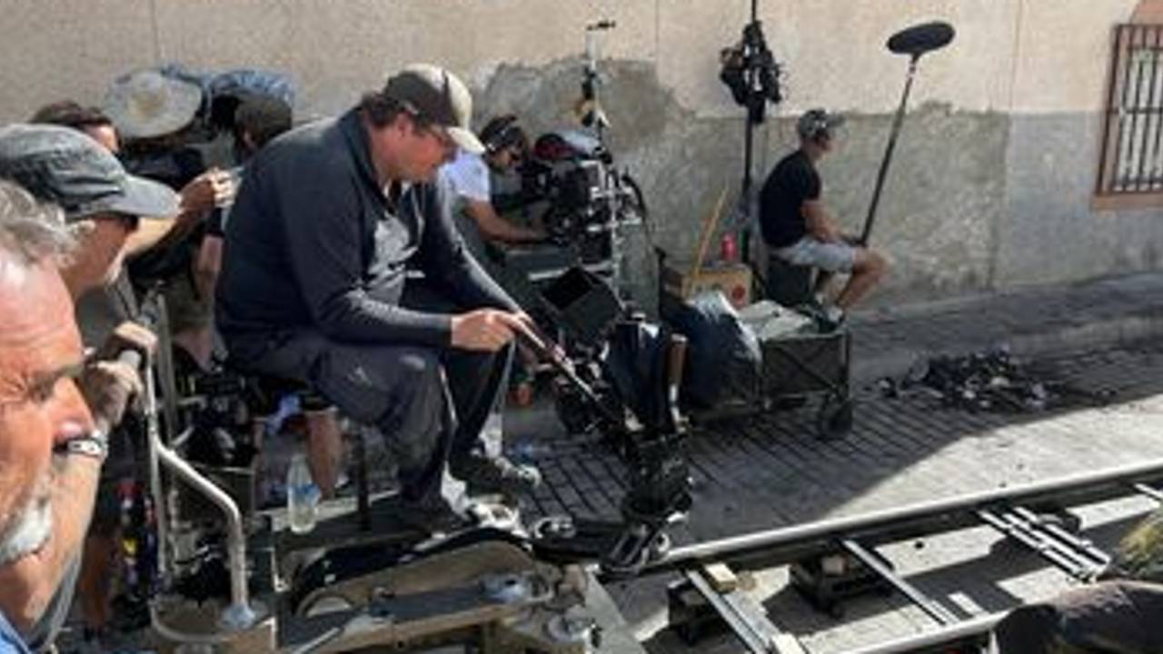 De Brabantse regisseur Roel Reiné maakt in Den Bosch opnamen voor de film over Marco Kroon (film: Roel Reiné)