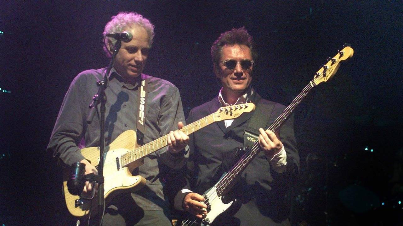 Henny Vrienten (rechts) met Jan Hendriks bij de comeback in 2000 (foto: ANP Foto - Jasper Juinen).