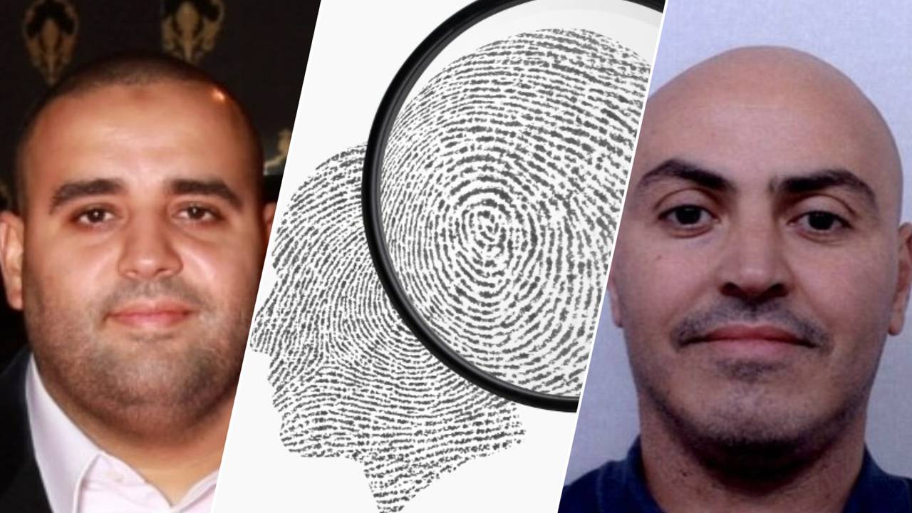 Deze foto's van Fahd el Kandoussi (links) en Mohammed Najib Kajdouh (rechts) heeft de politie dinsdagavond gedeeld.