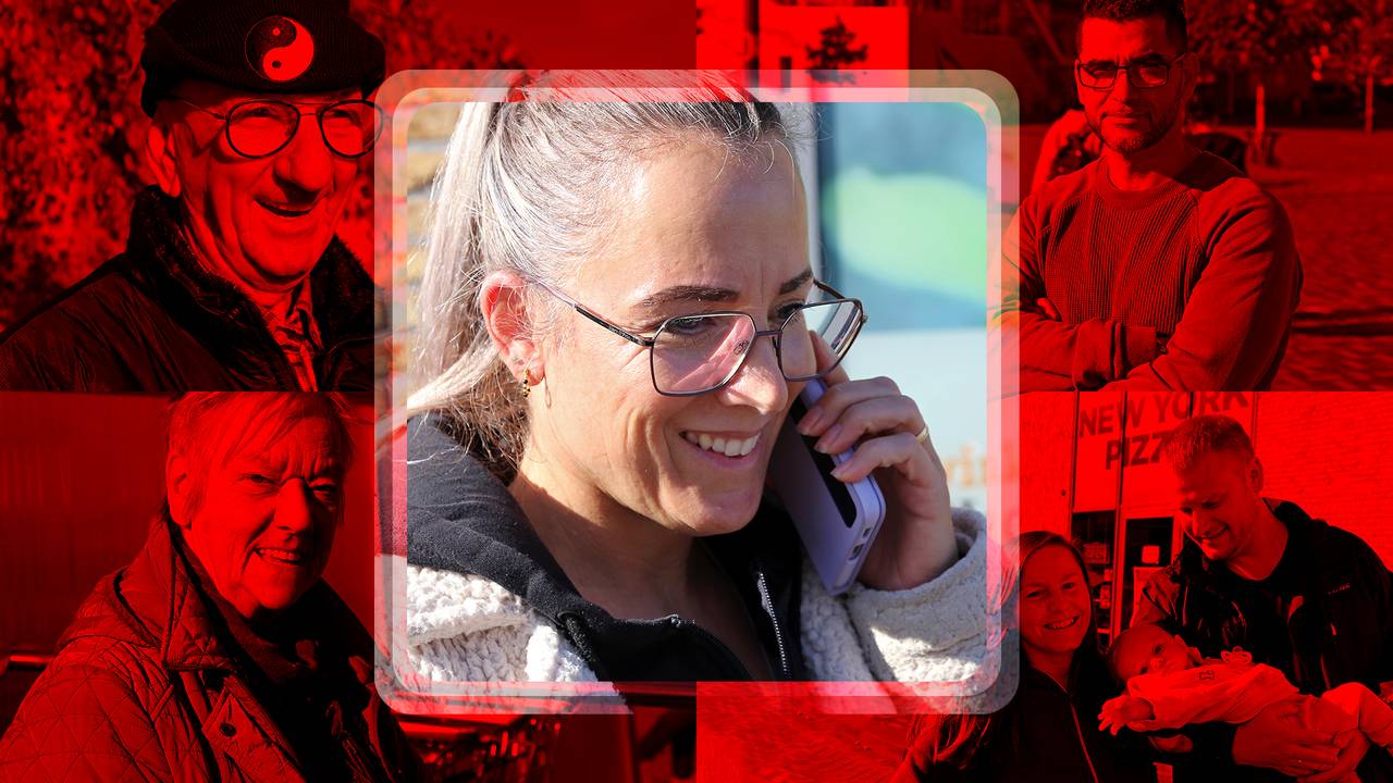 Britt Steenveld let op haar uitgaven maar vindt gezond eten belangrijk (foto: Karin Kamp).