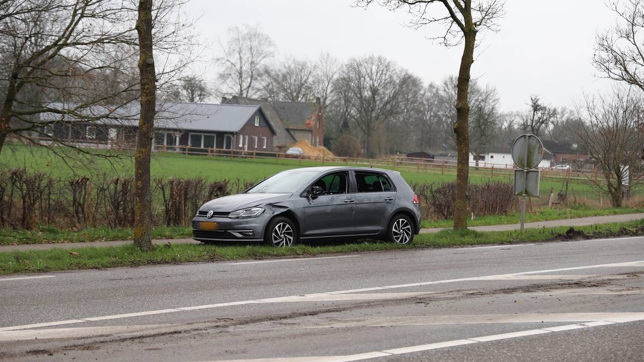 Fietsster overleden na aanrijding in Haps.