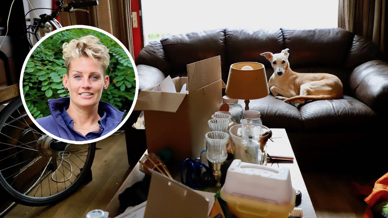 Simone komt bij veel mensen thuis over de vloer (foto's: Lobke Kapteijns).